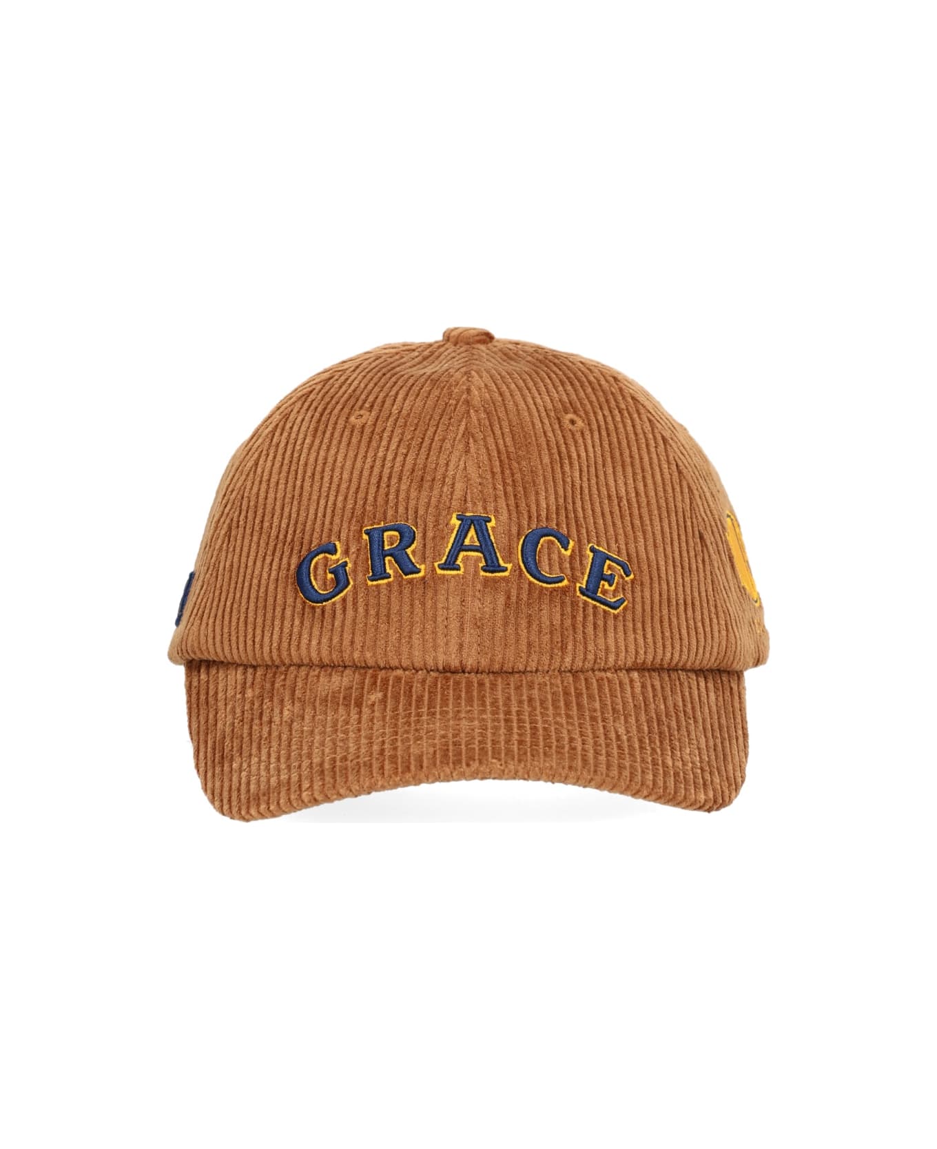 Wales Bonner "grace" Baseball Cap - BROWN