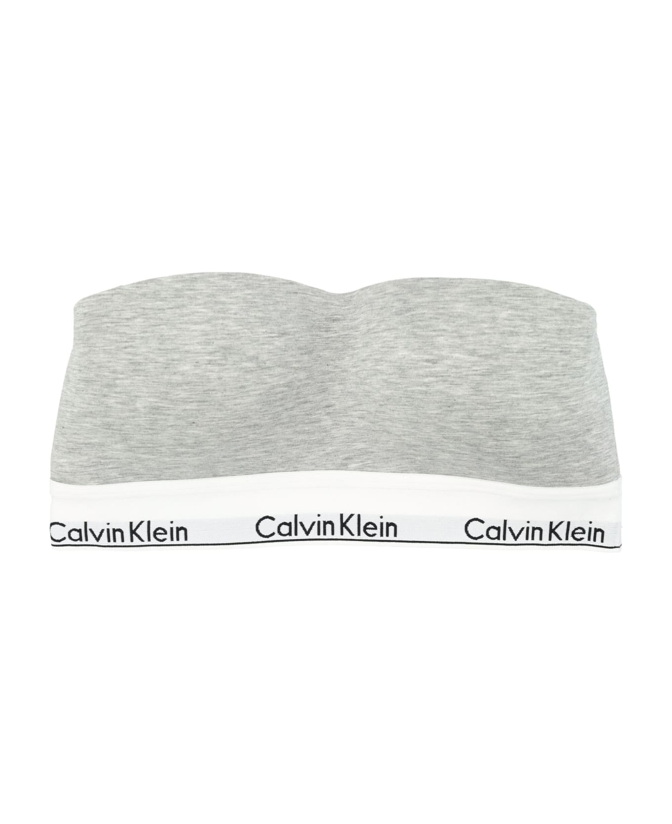 Calvin Klein Lightly Lined Bandeau - GRIGIO