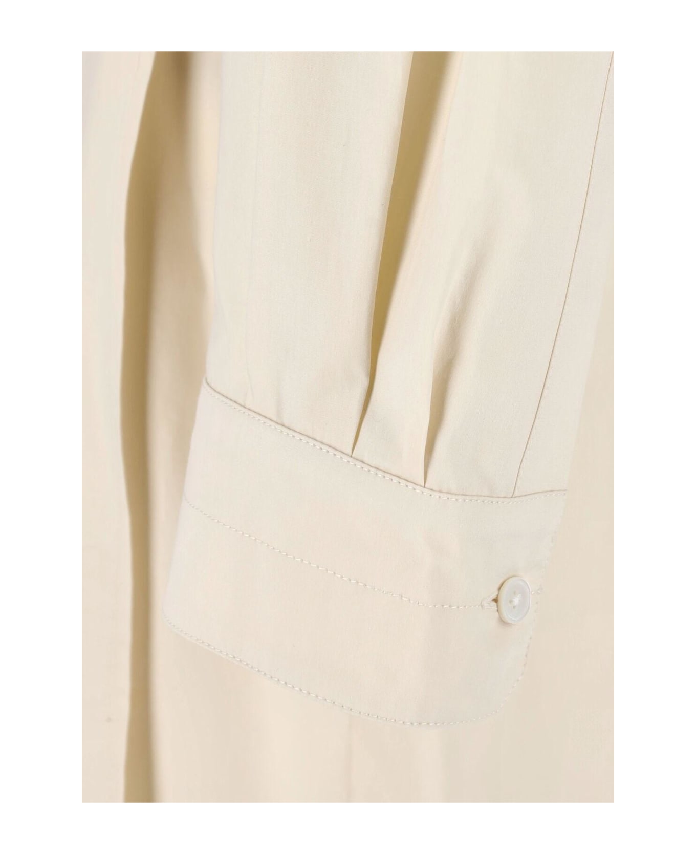 Lemaire Chemisier Midi Dress - IVORY