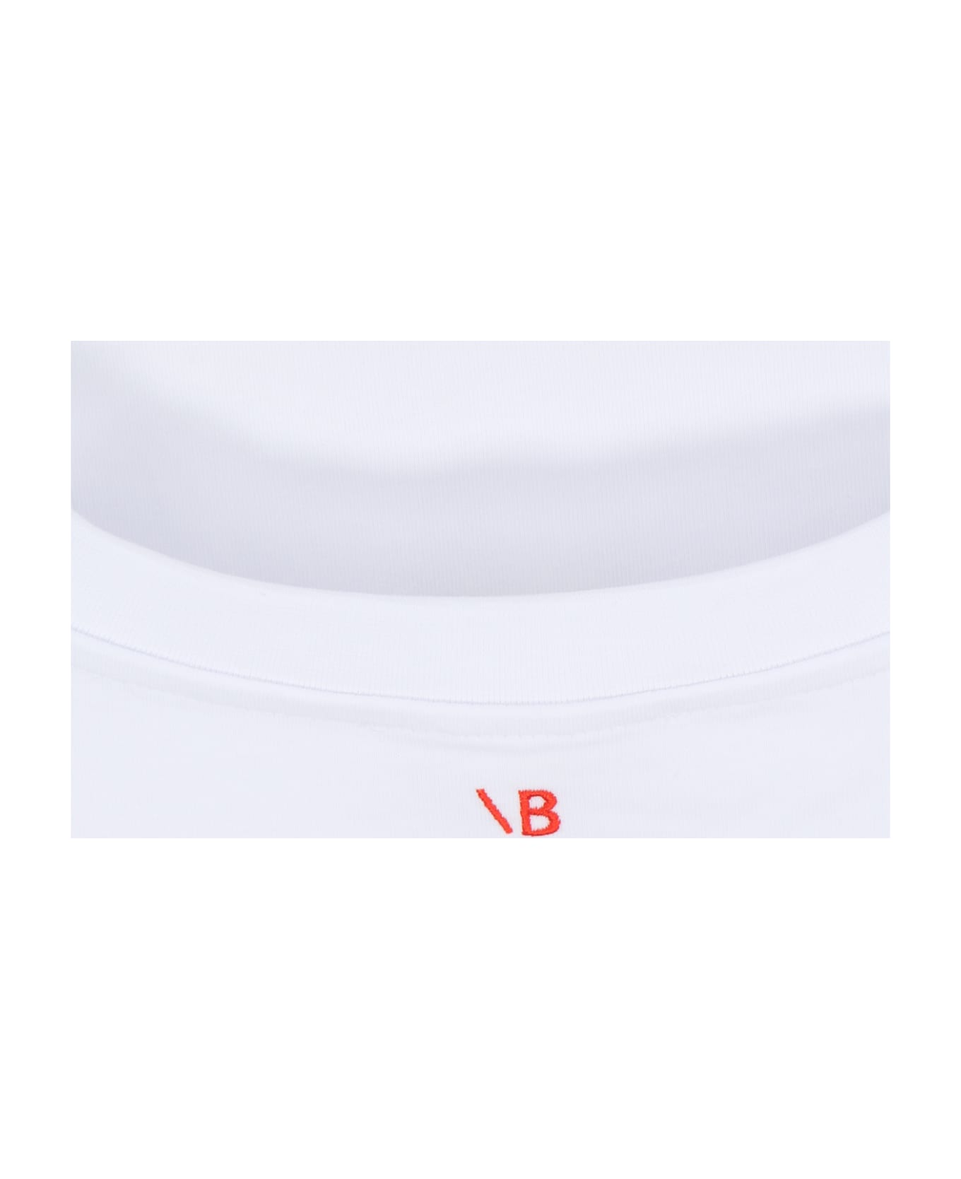 Victoria Beckham Printed T-shirt - White