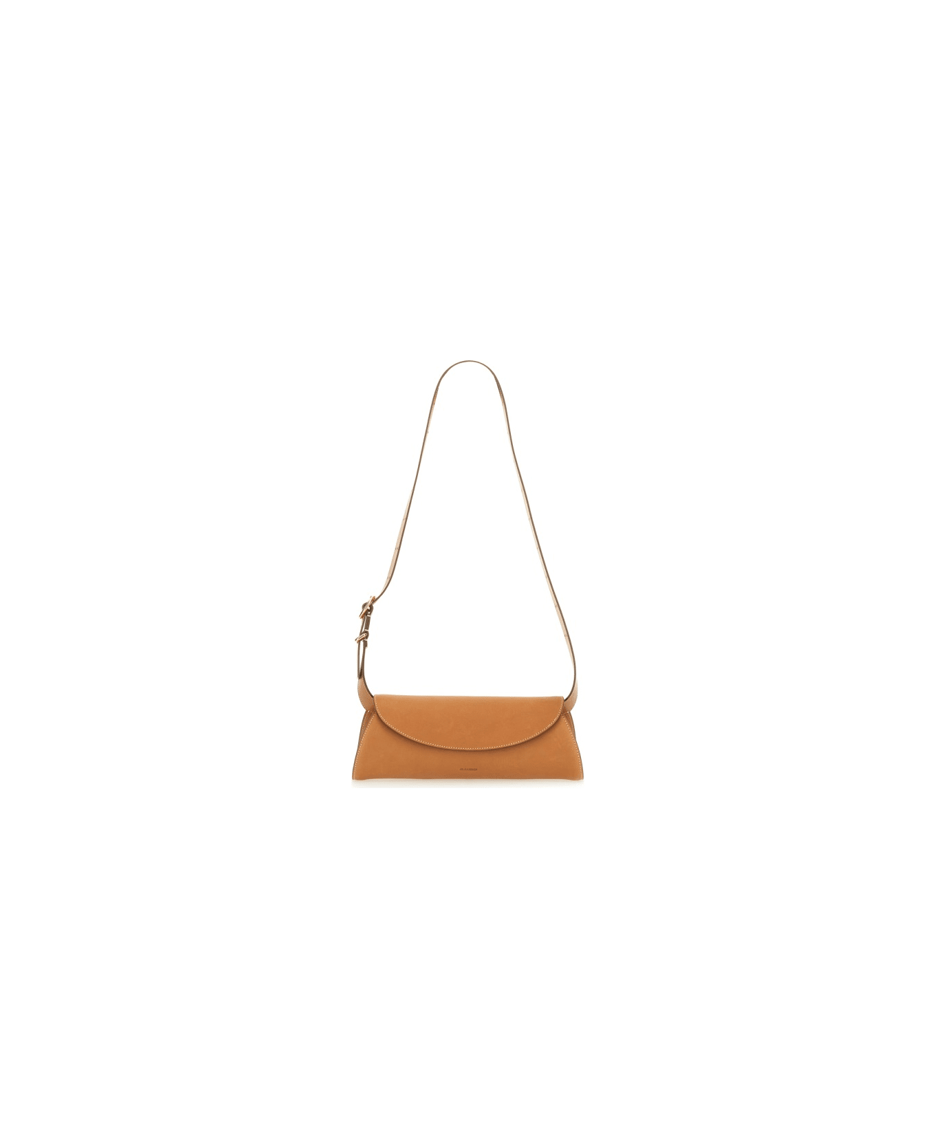 Jil Sander Small "cannoli" Bag - BROWN