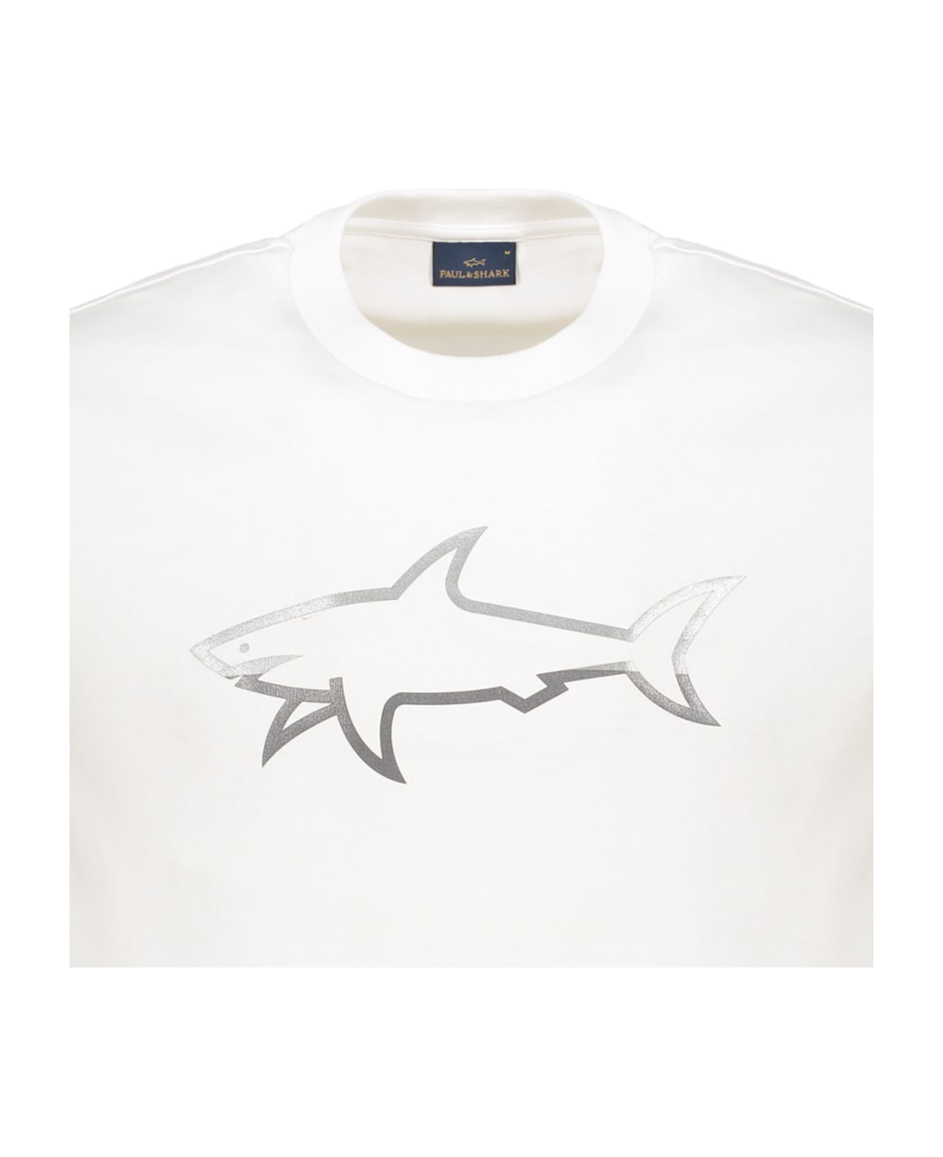 Paul&Shark Cotton T-shirt - White