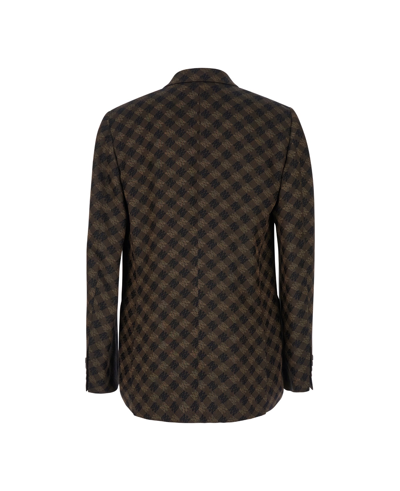 AMIRI Ma Quad Db Blazer - Brown