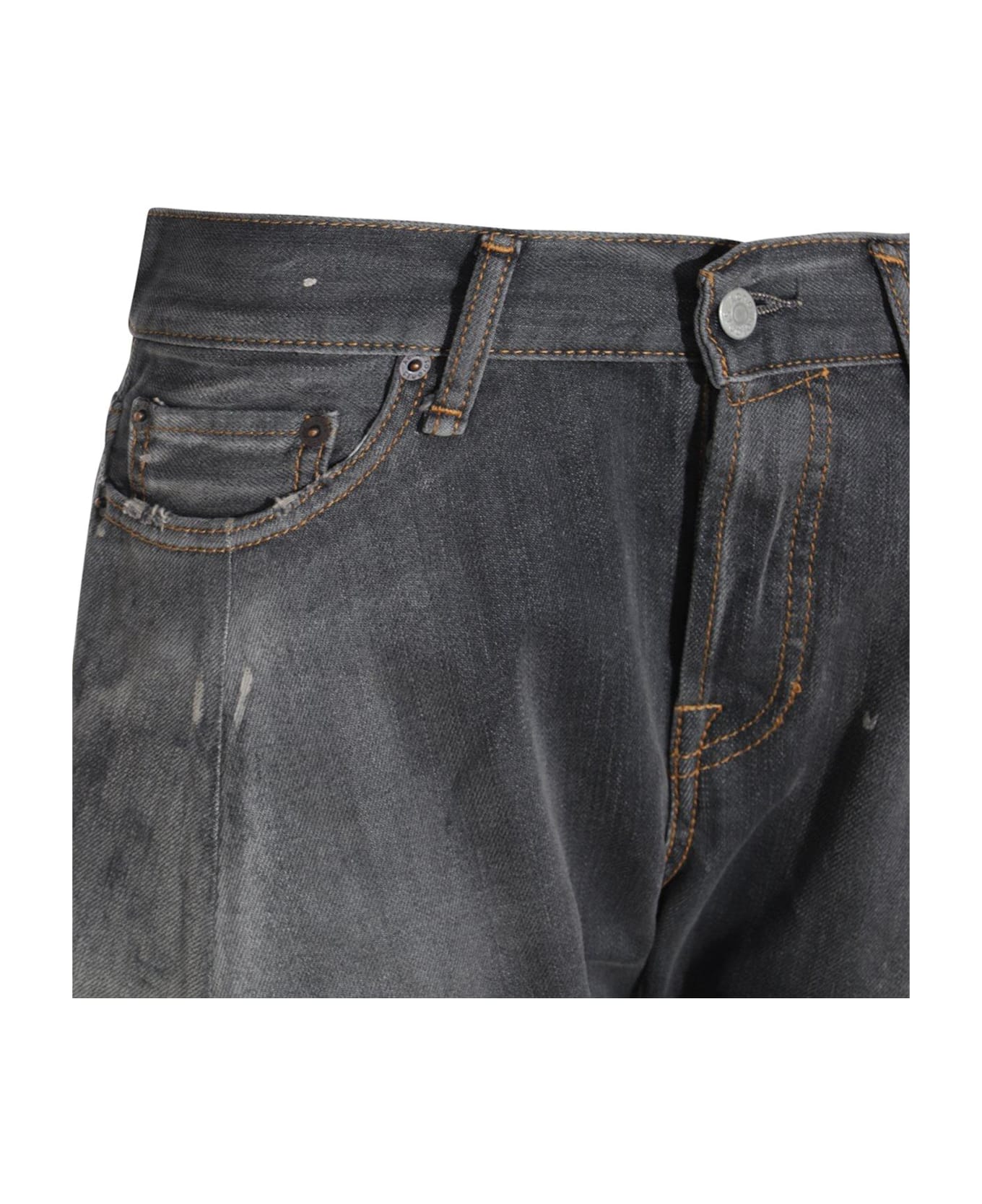 Acne Studios Loose Fit Jeans - Black