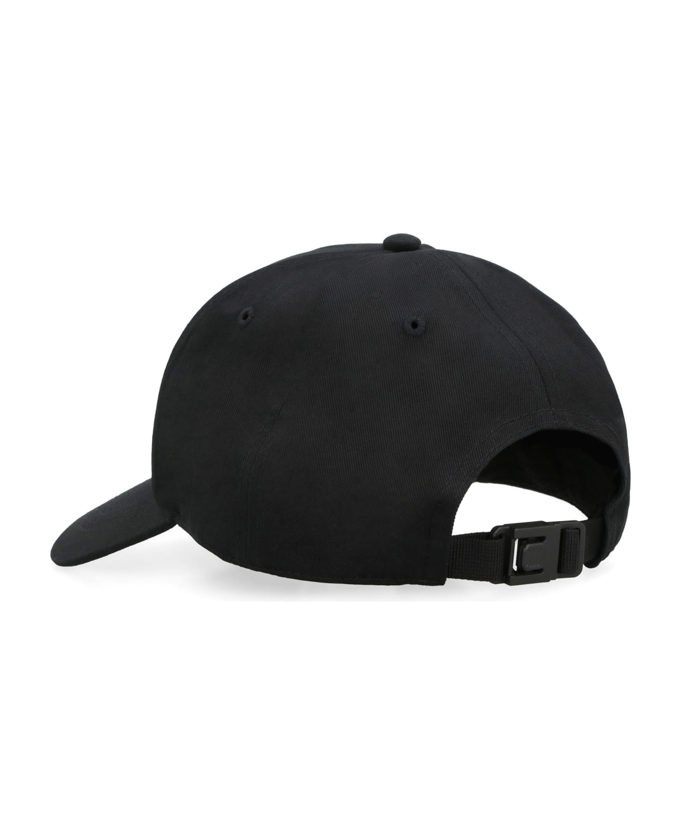 Moncler Logo Baseball Cap - black