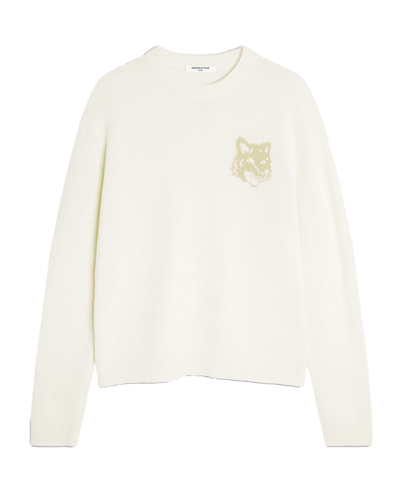 Maison Kitsuné Maison Kitsune' Sweaters - ECRU/TAN BEIGE