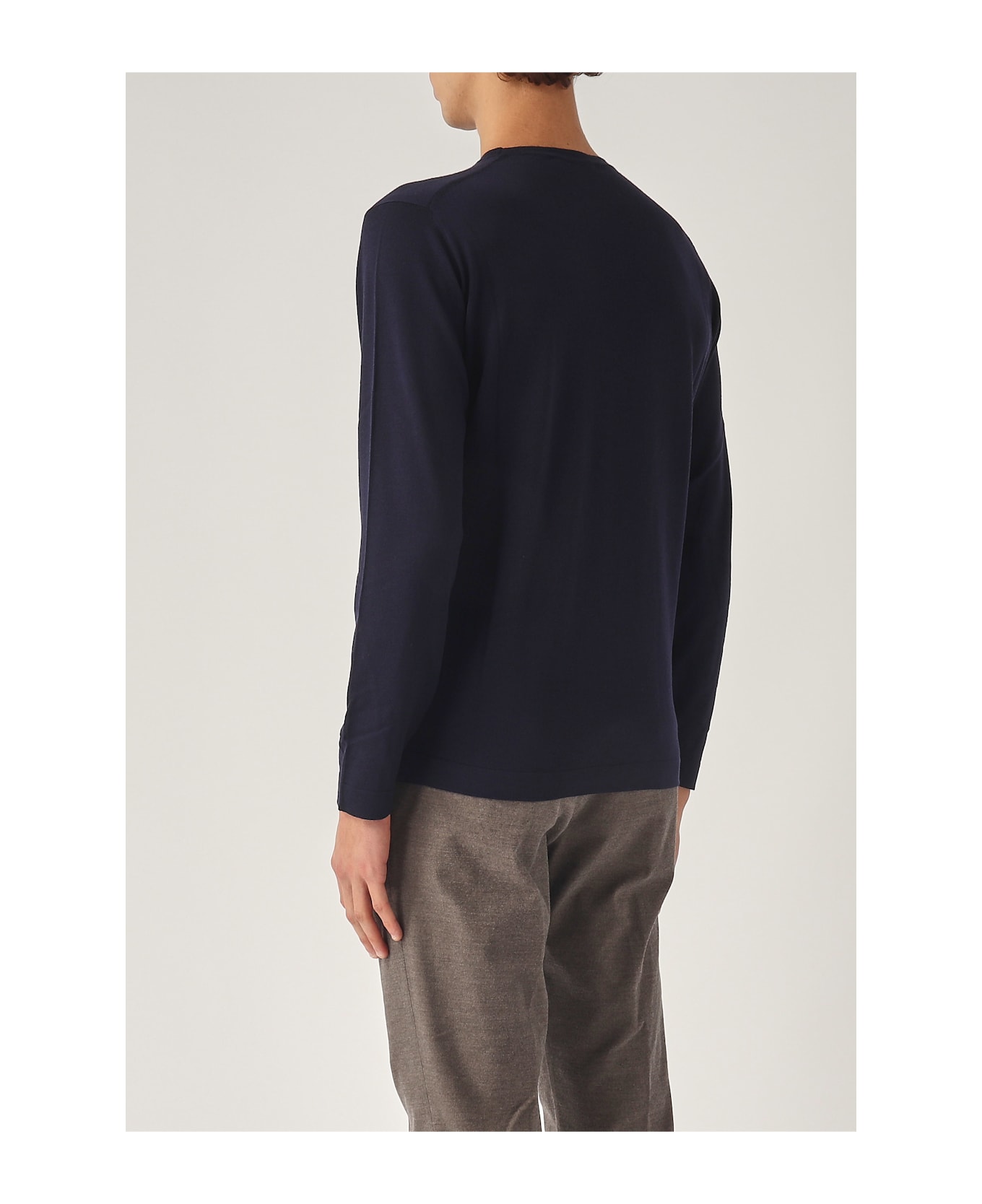 Filippo De Laurentiis T-shirt M/l Sweater - INDACO