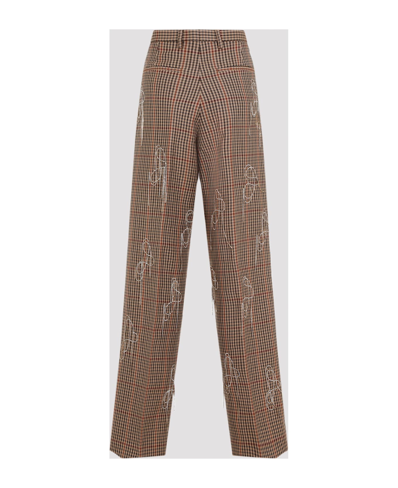 Dries Van Noten Porter Emb Pants - Rust