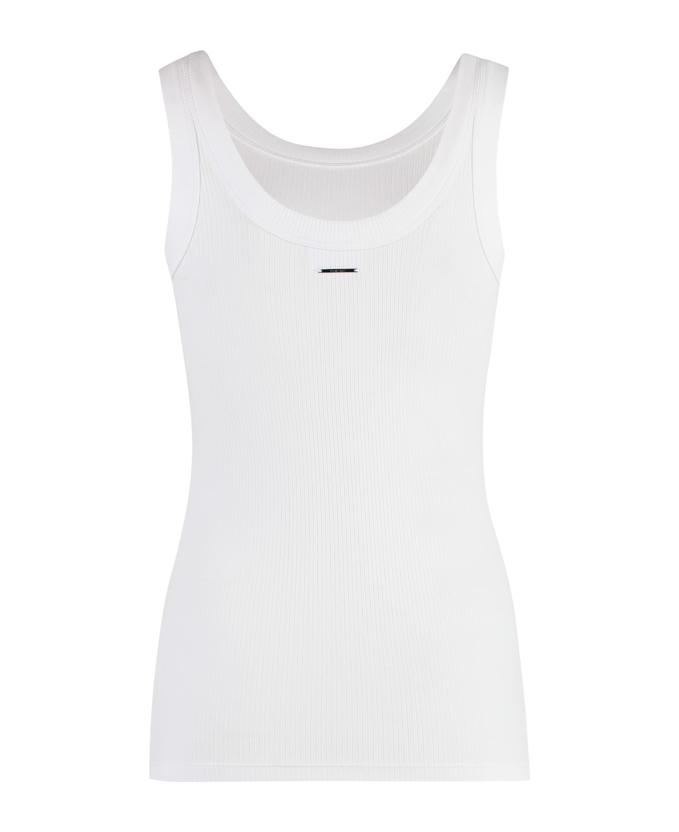 Calvin Klein Ribbed Tank Top - White