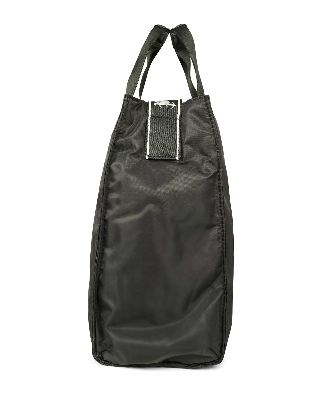 Palm Angels Black Changing Bag For Babykids With Logo - Black