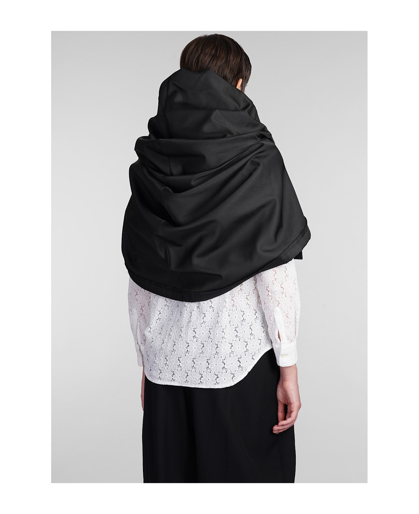 Comme des Garçons Shrug In Black Polyester - black