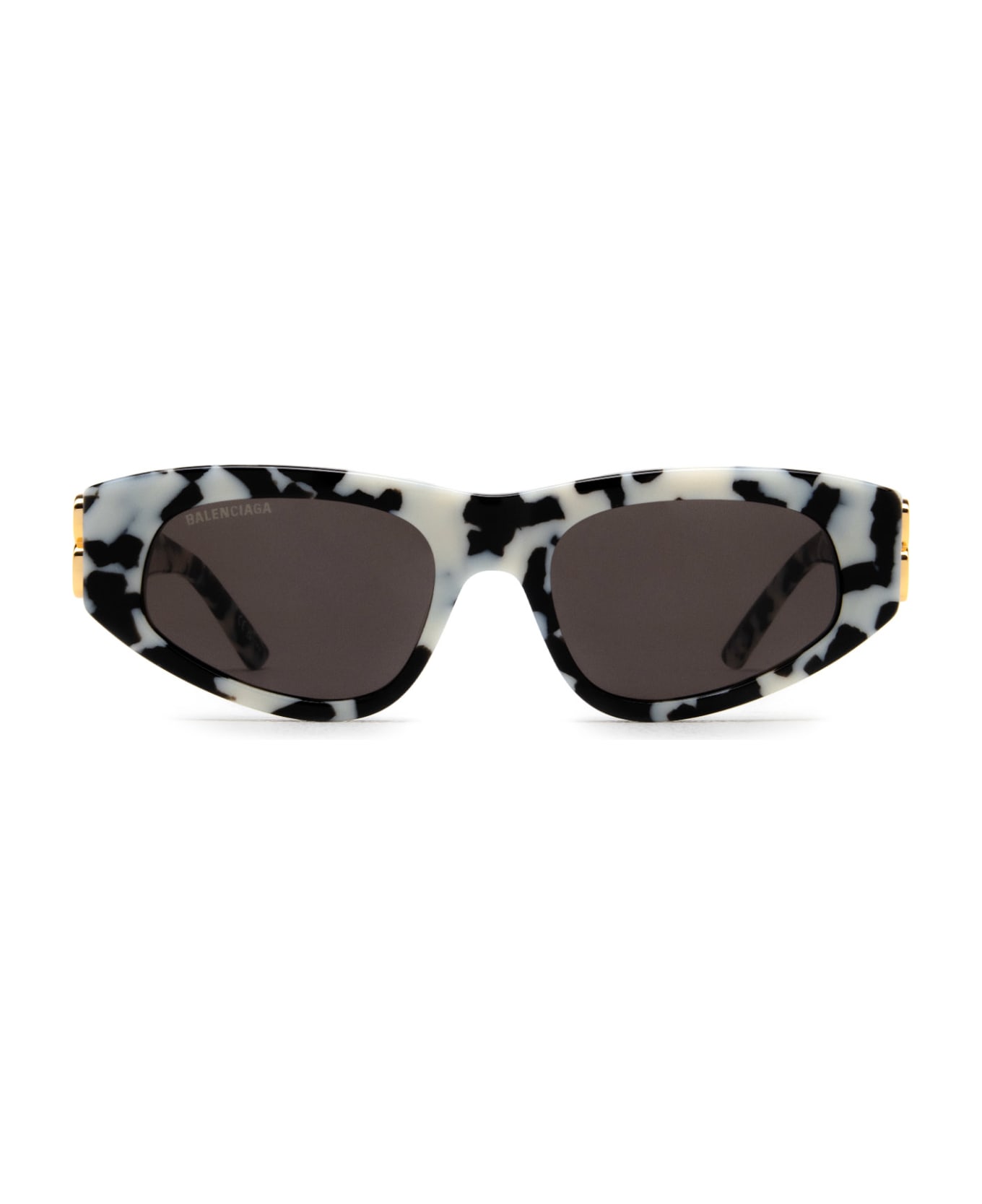 Balenciaga Eyewear Dynasty Rectangle Bb0095s Sunglasses - Havana アイウェア