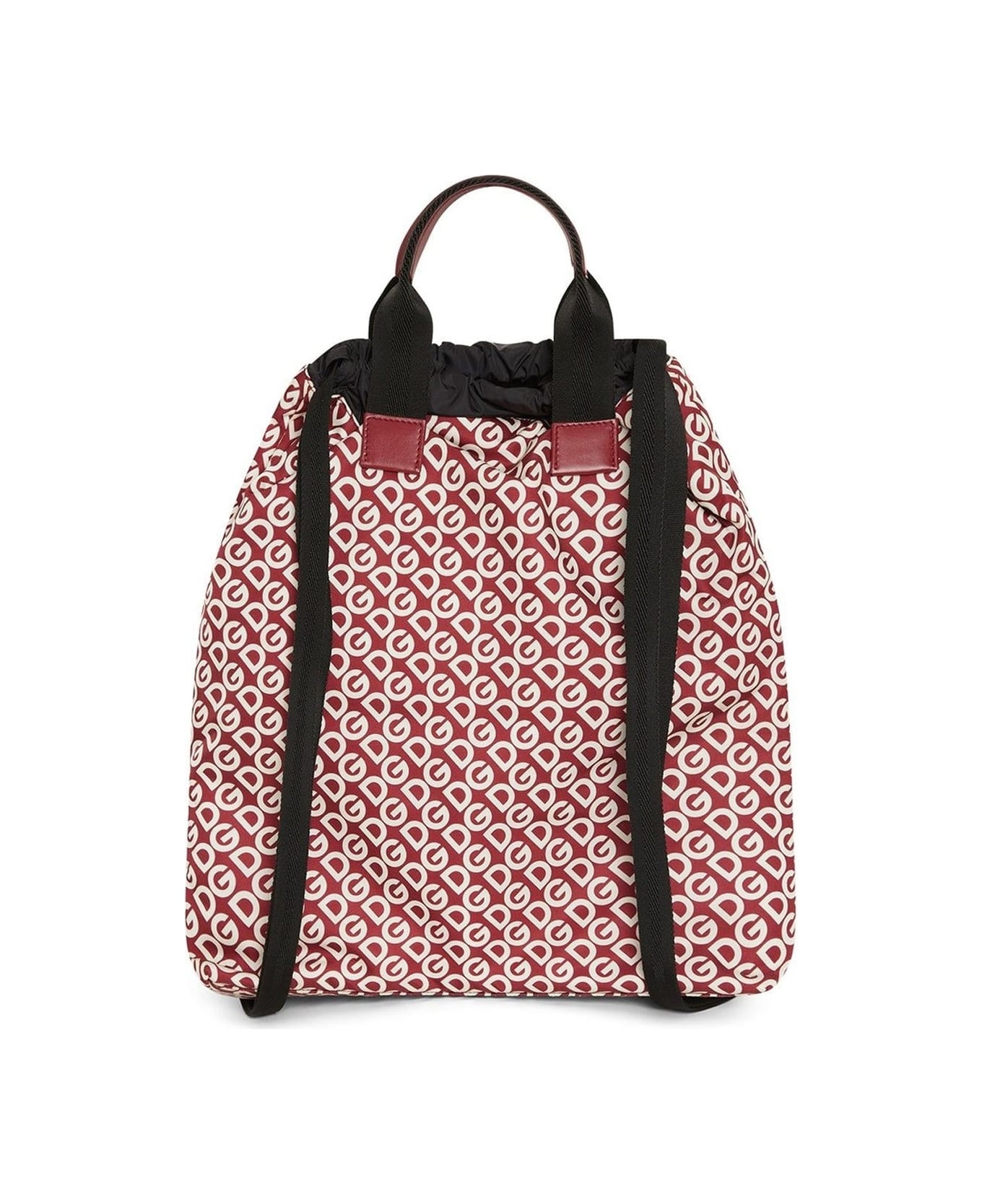 Dolce & Gabbana Logo Backpack - Red
