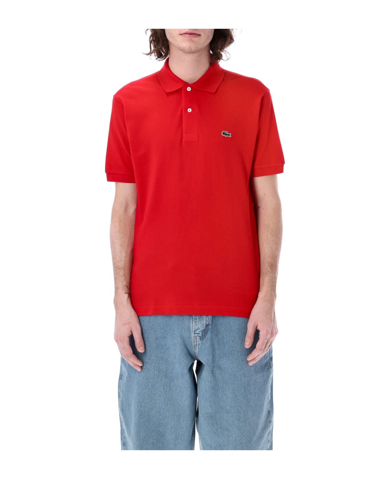Lacoste Classic Fit Polo Shirt - RED ポロシャツ