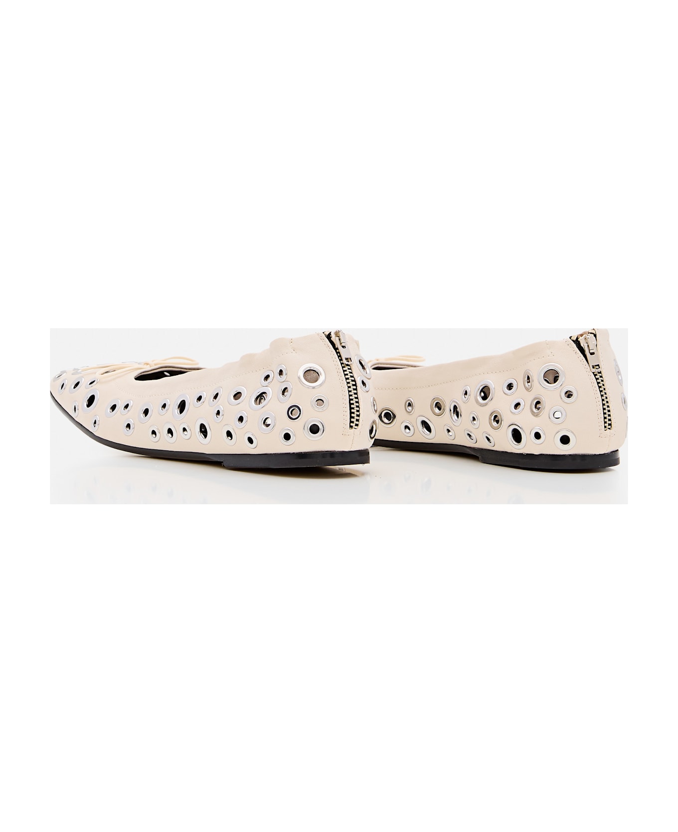 Golden Goose Amy Flat Shoes - White