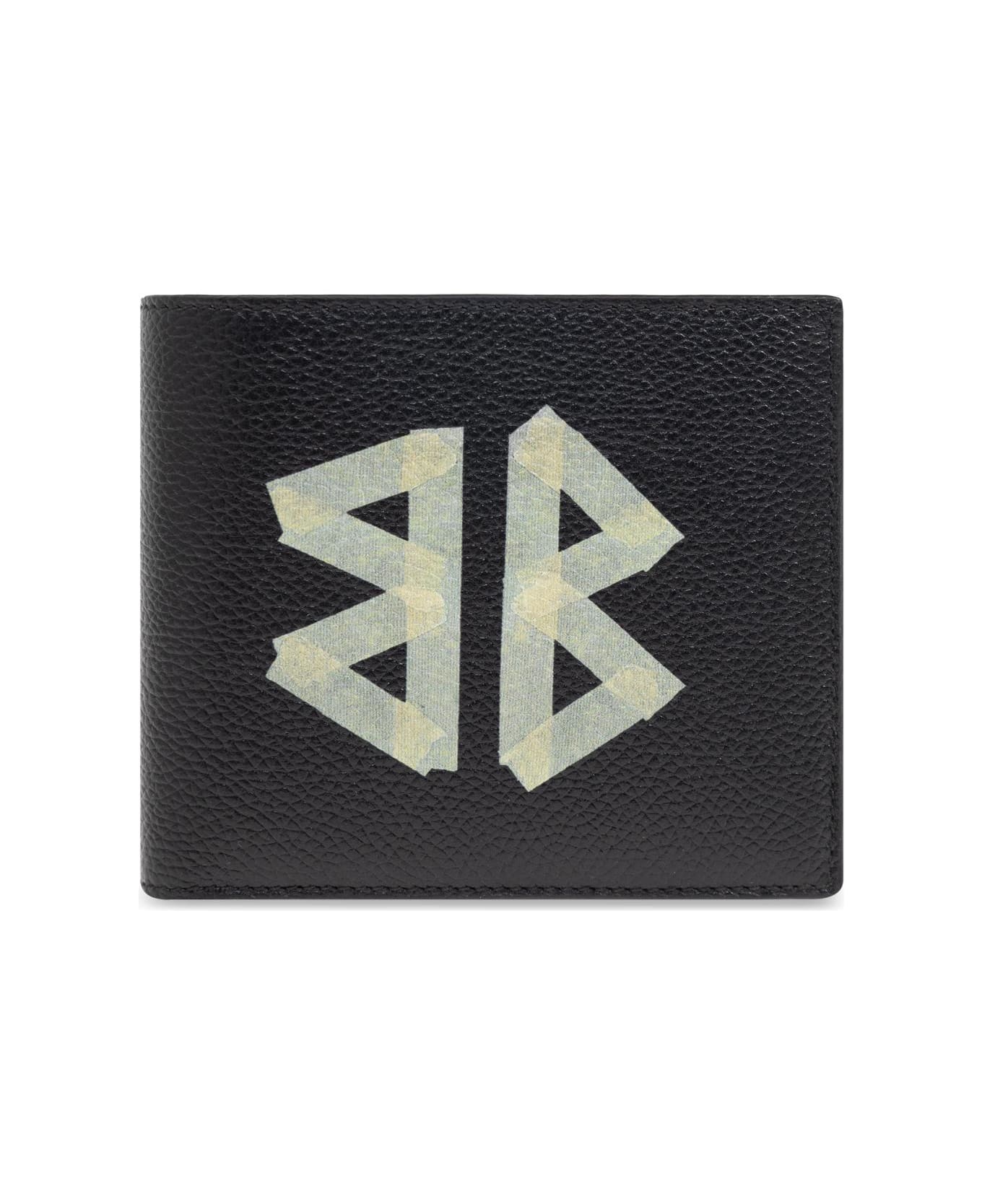 Balenciaga Leather Wallet - Black