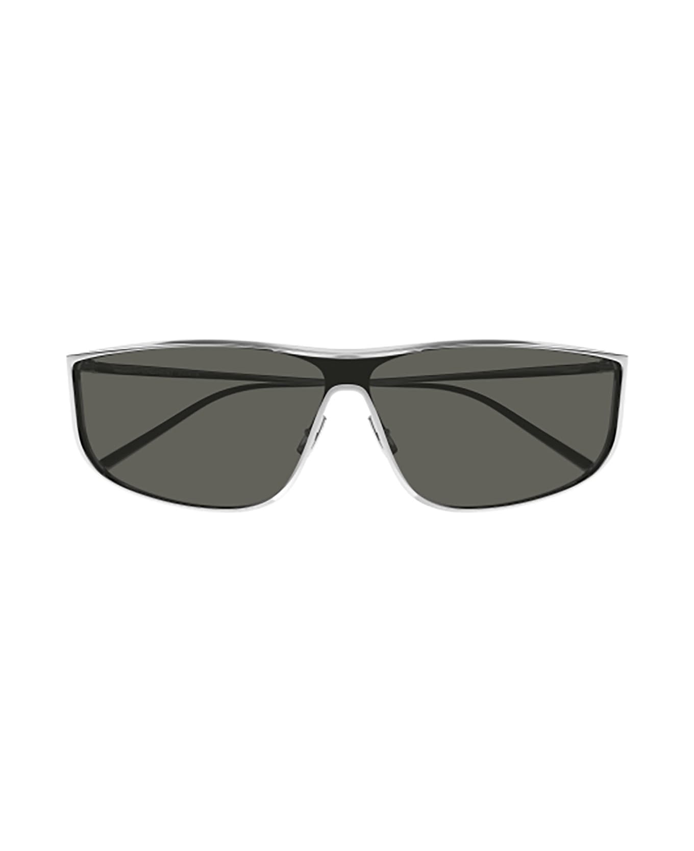 Saint Laurent Eyewear SL 605 LUNA Sunglasses - Silver Silver Grey
