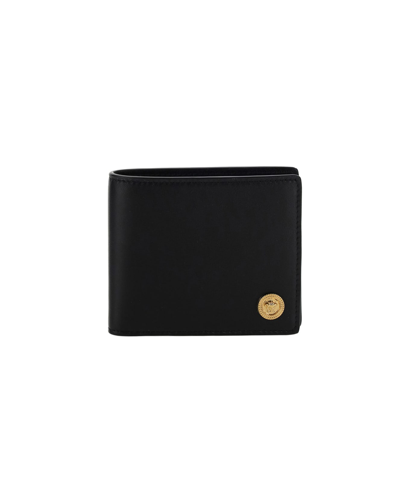 Versace Wallet - Nero/oro Versace 財布