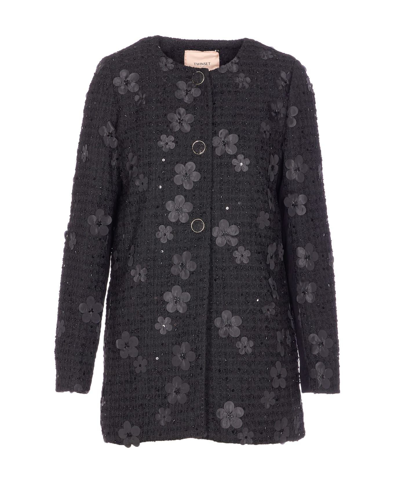 TwinSet Coat - Black