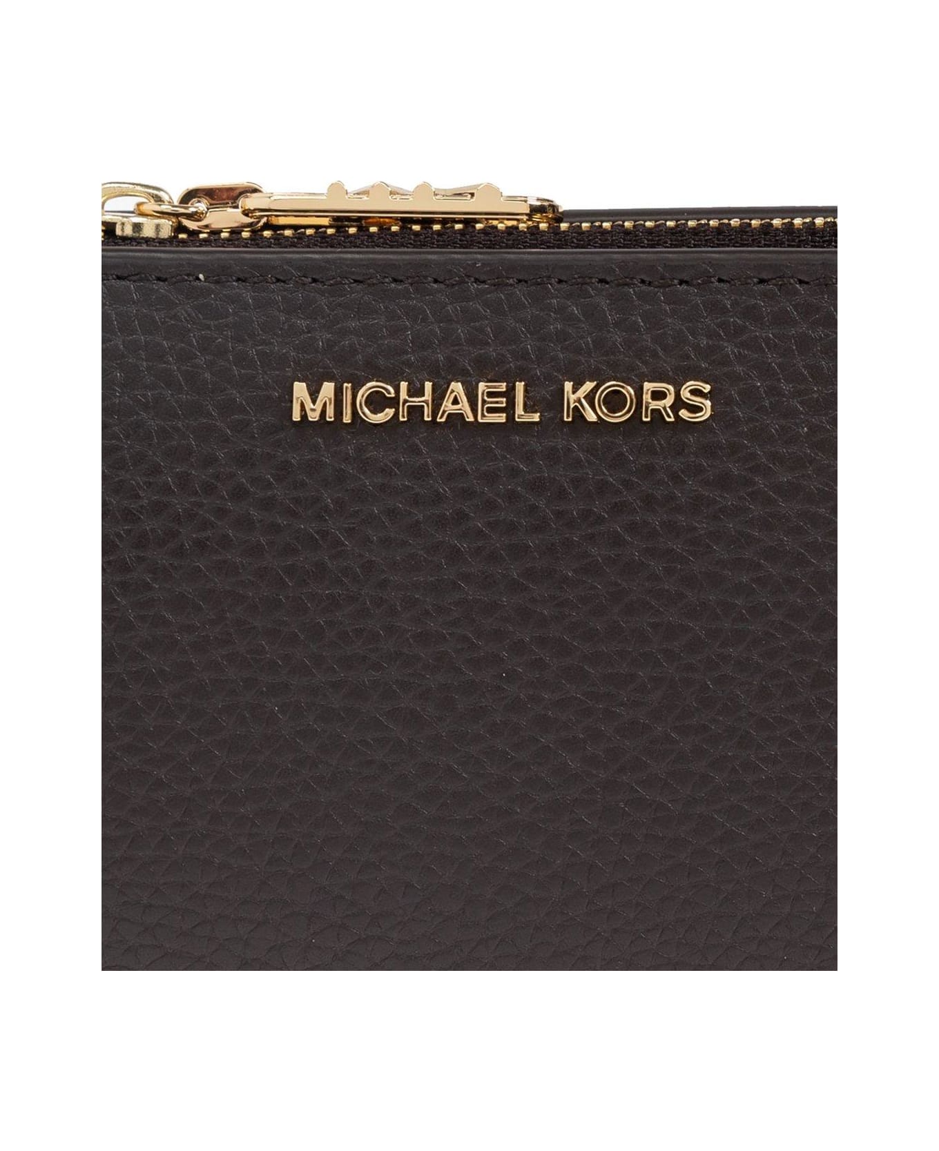 Michael Kors Empire Small Zipped Wallet - Chocolate