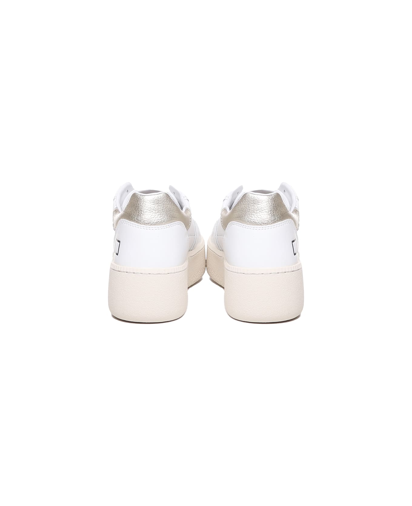 D.A.T.E. Sfera Basic Sneakers - White-platinum