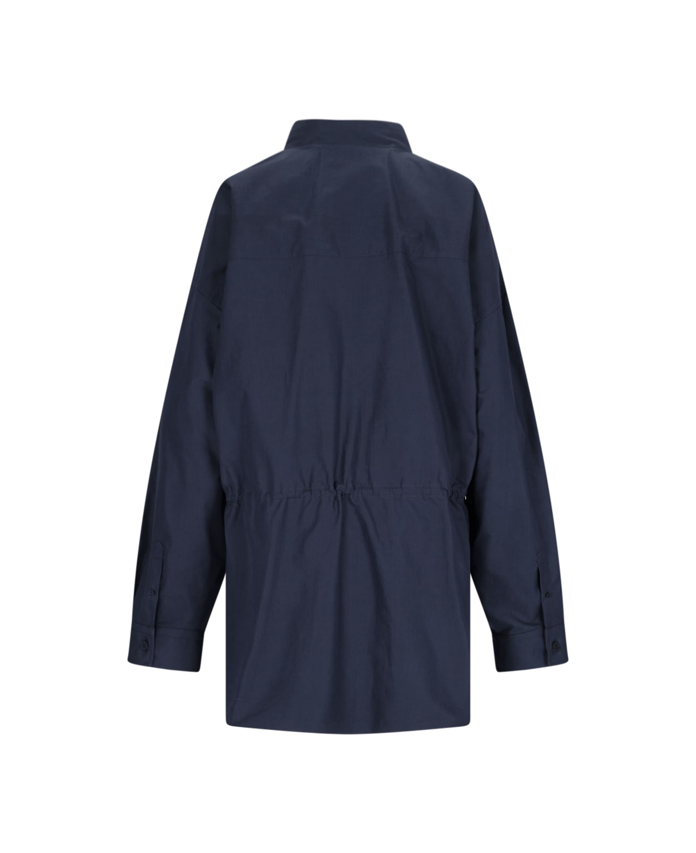 Balenciaga Mini Chemisier Dress - Blue