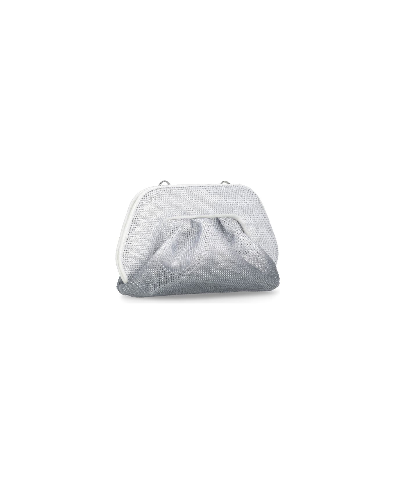 THEMOIRè Strass Degrade Pochette - Silver