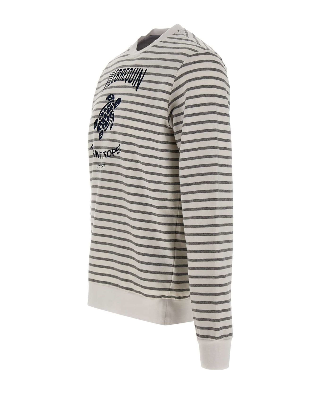 Vilebrequin Cotton Sweatshirt - White-grey