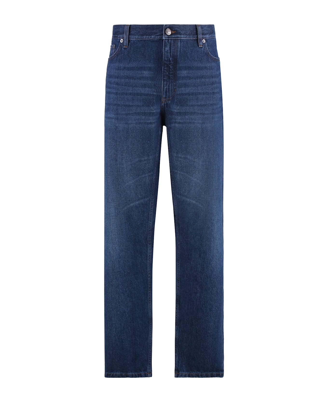 Zegna Roccia Straight Leg Jeans - Denim
