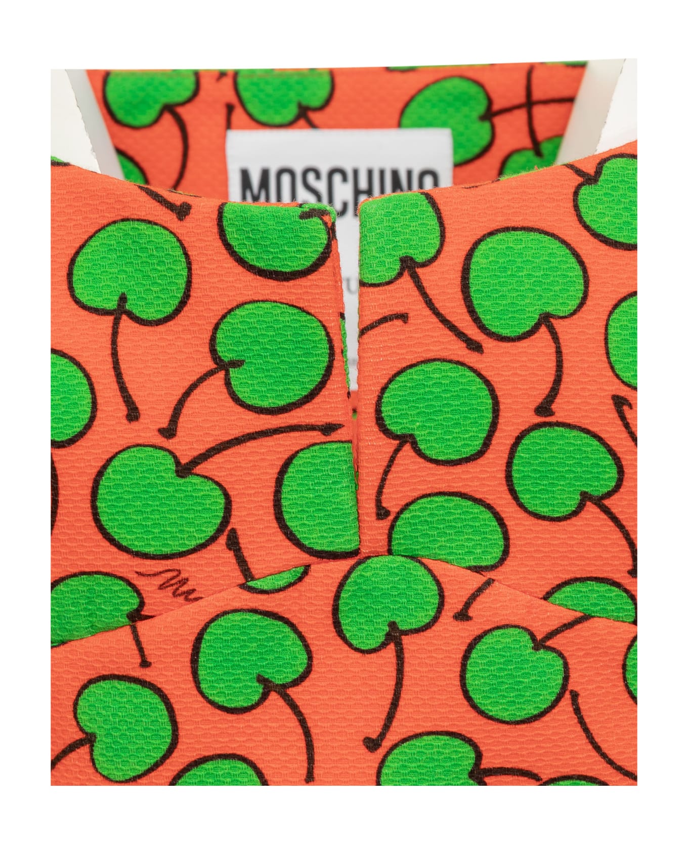 Moschino Cherry Dress - FANTASIA ROSSO ワンピース＆ドレス