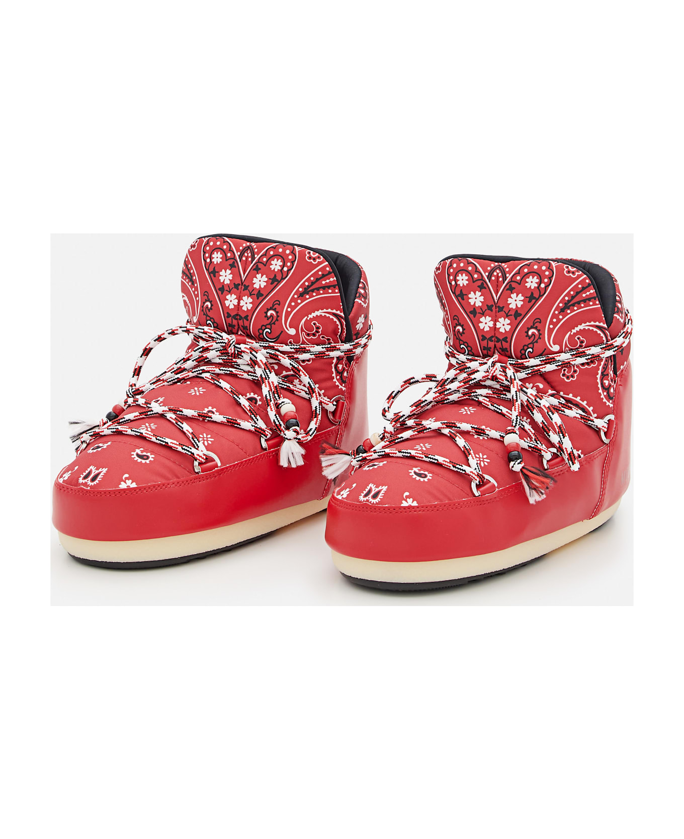 Alanui Full Moon Bandana Moonboot - Red