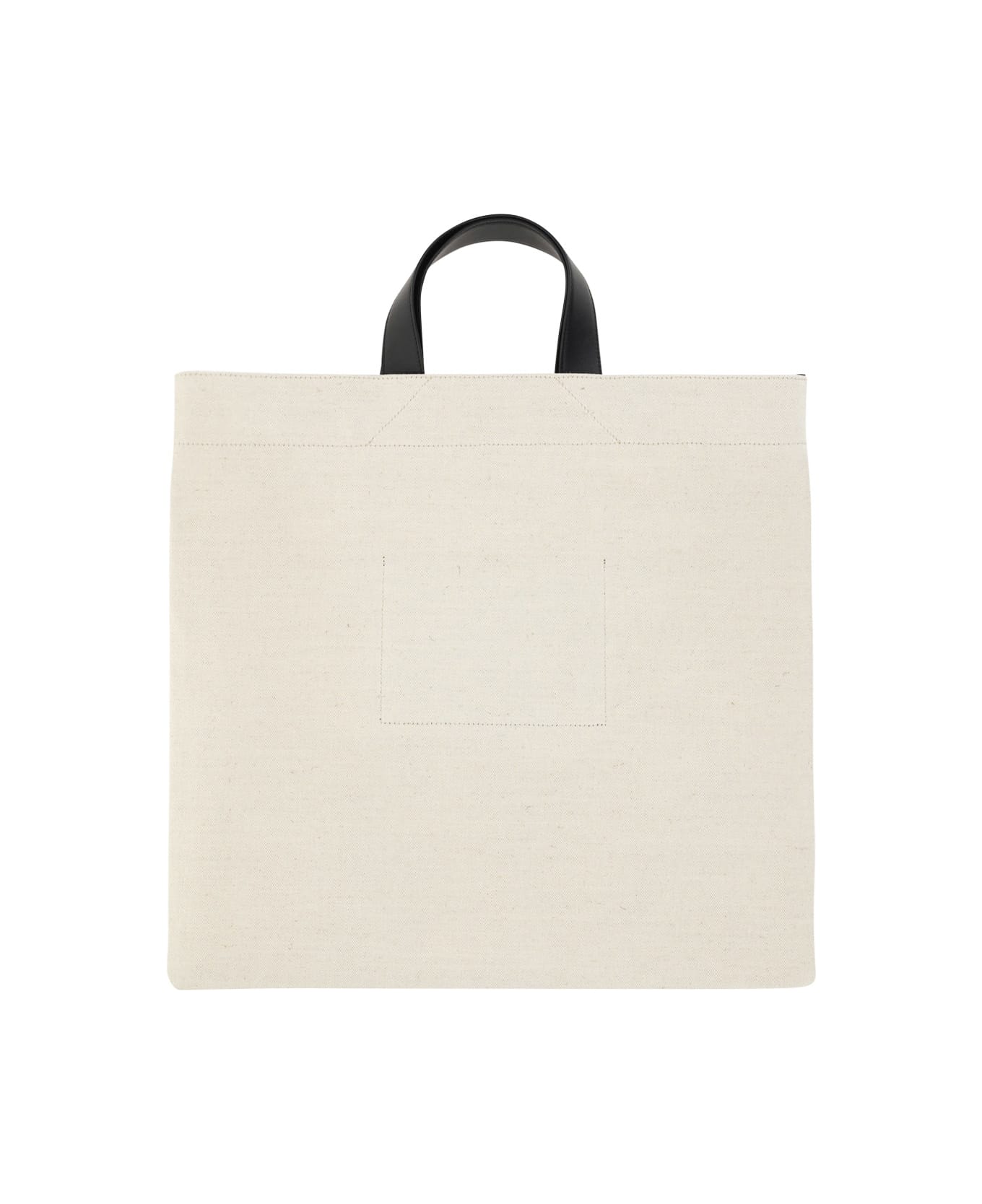 Jil Sander Sand Canvas Shopping Bag - Natural ショルダーバッグ