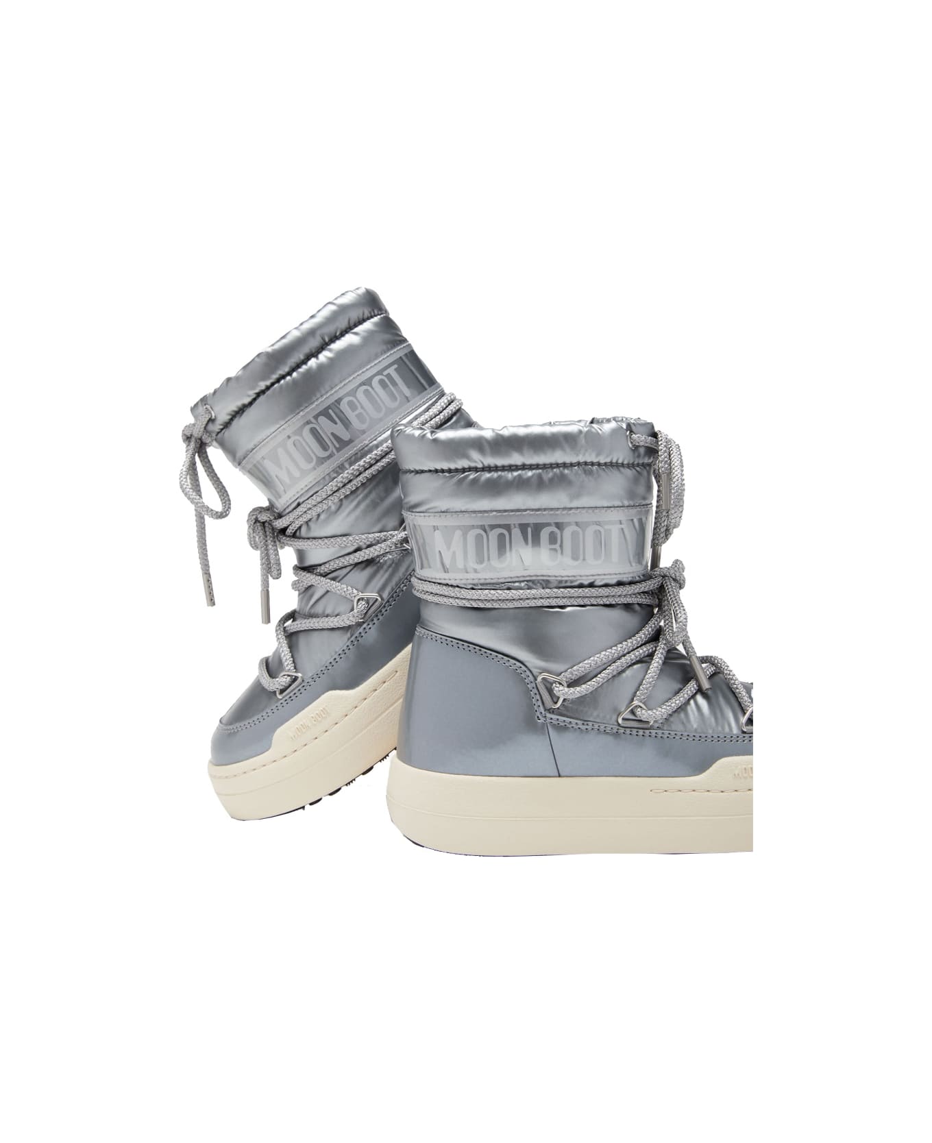 Moon Boot "jr Park" Boots - SILVER