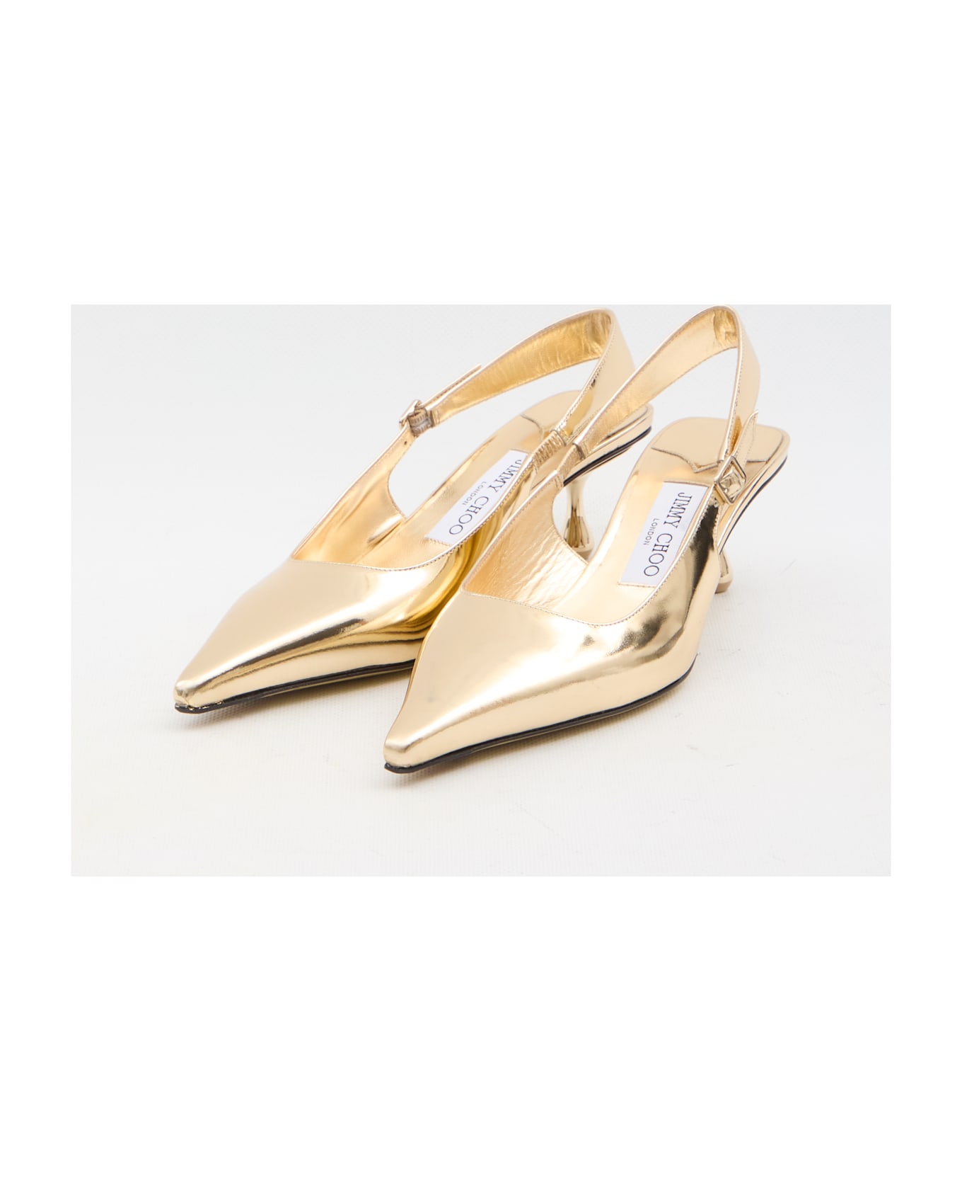 Jimmy Choo Amel 50 Pumps - GOLD