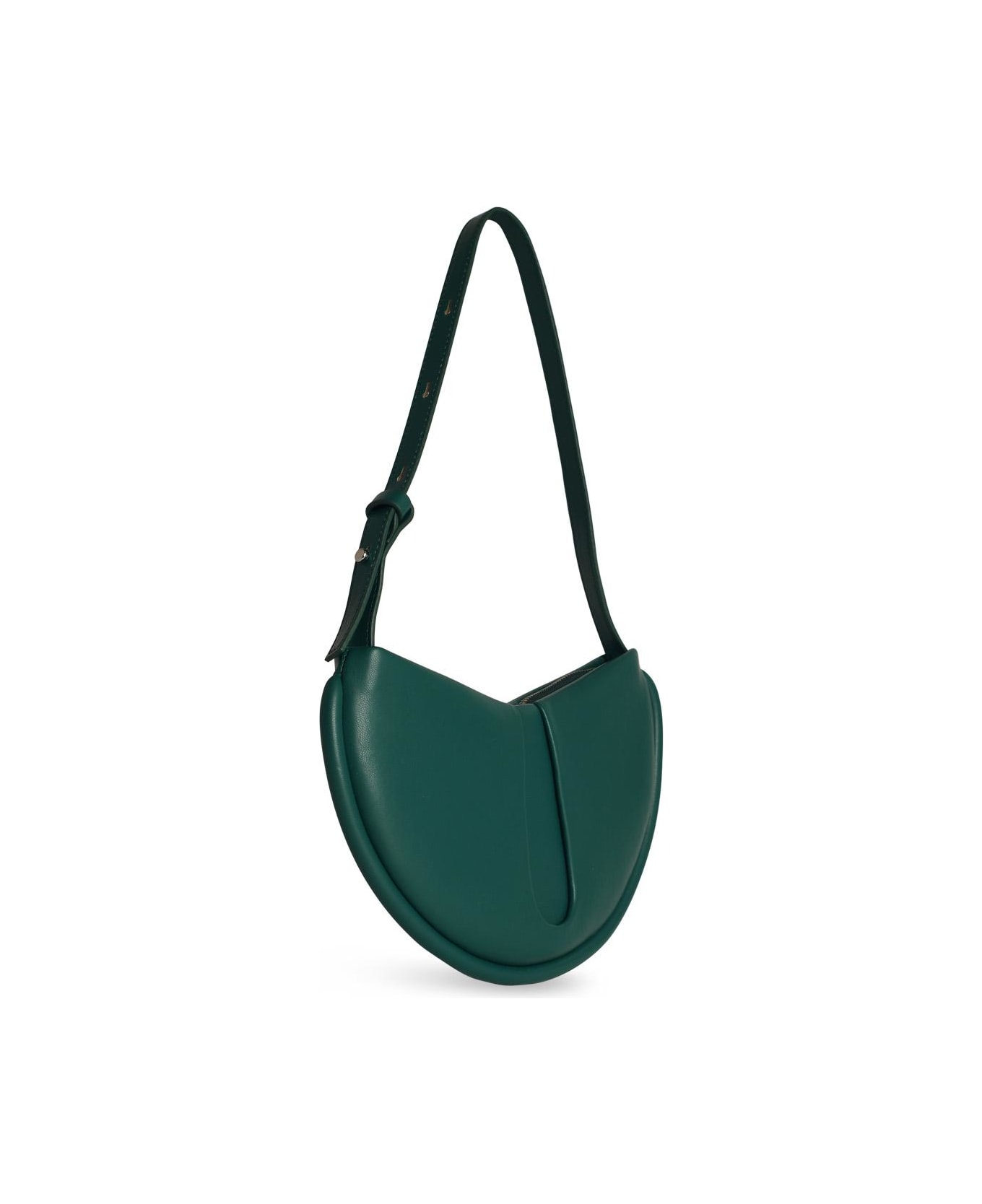 THEMOIRè 'ebe' Hunter Green Vegan Leather Bag - Green