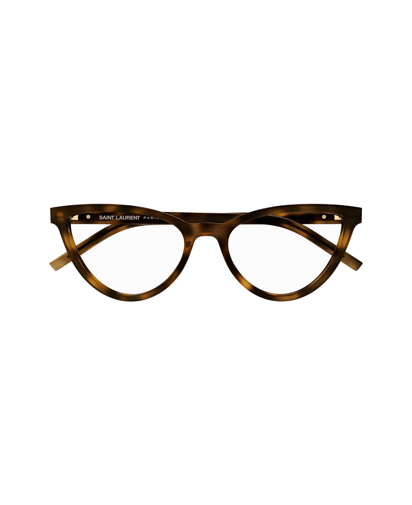 Saint Laurent Eyewear Saint Laurent Sl M138 Linea Monogram 003 Havana Chiaro Glasses - Marrone
