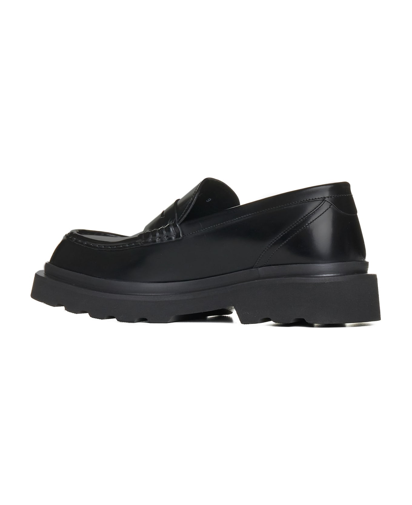 Dolce & Gabbana Leather Loafers - black