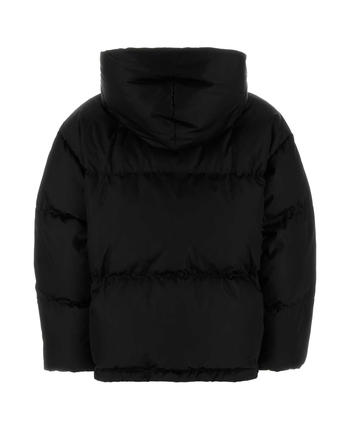 Prada Black Re-nylon Down Jacket - NERO