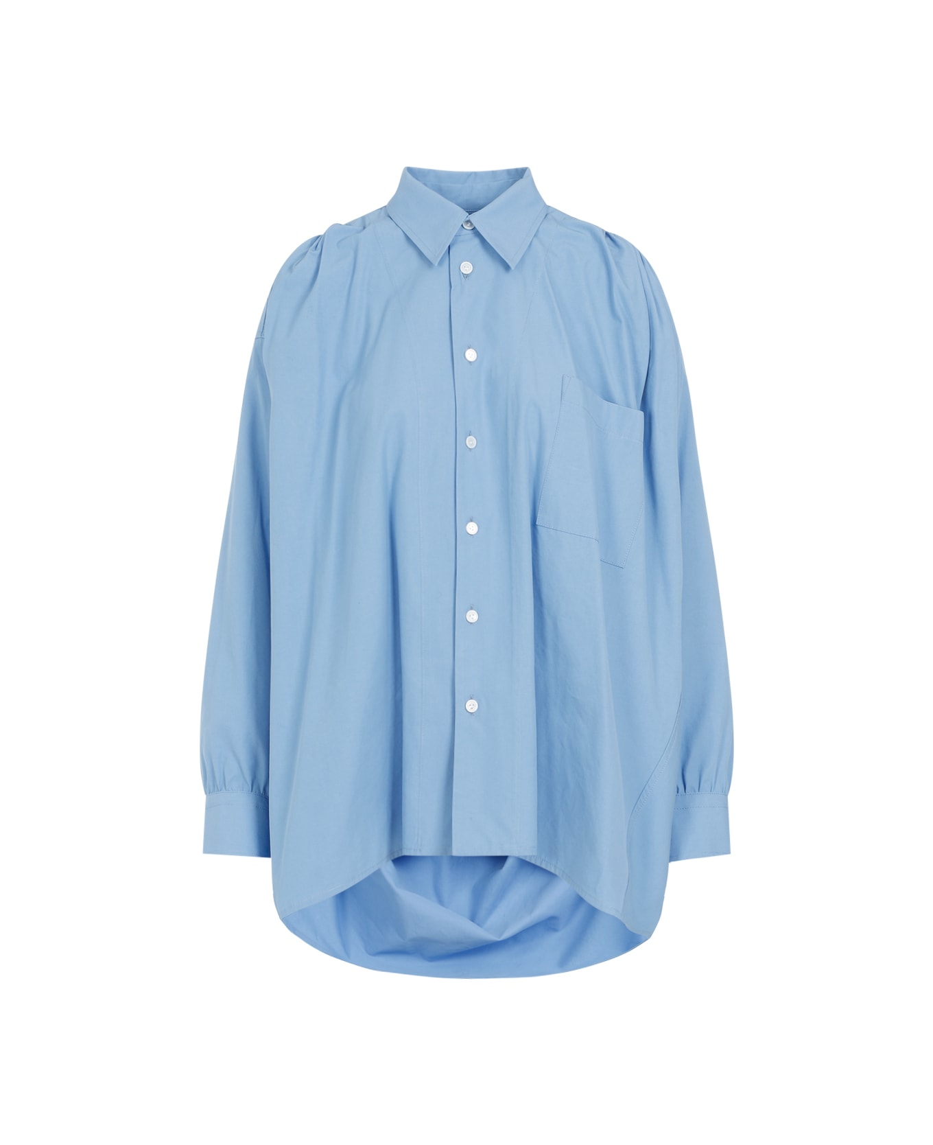 Bottega Veneta Cotton Shirt - Admiral