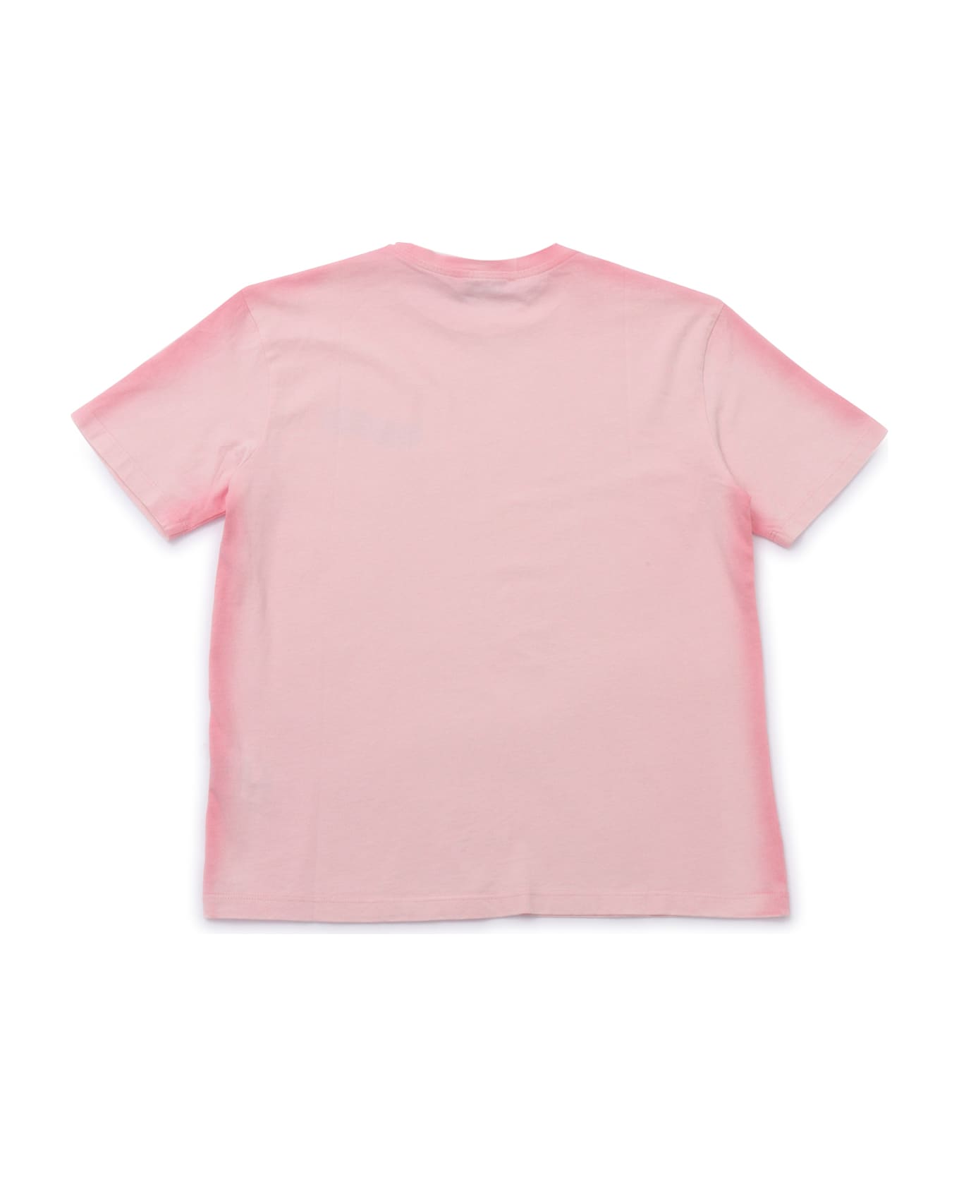 MSGM Jersey Airbrushed T -shirt Unisex - PINK