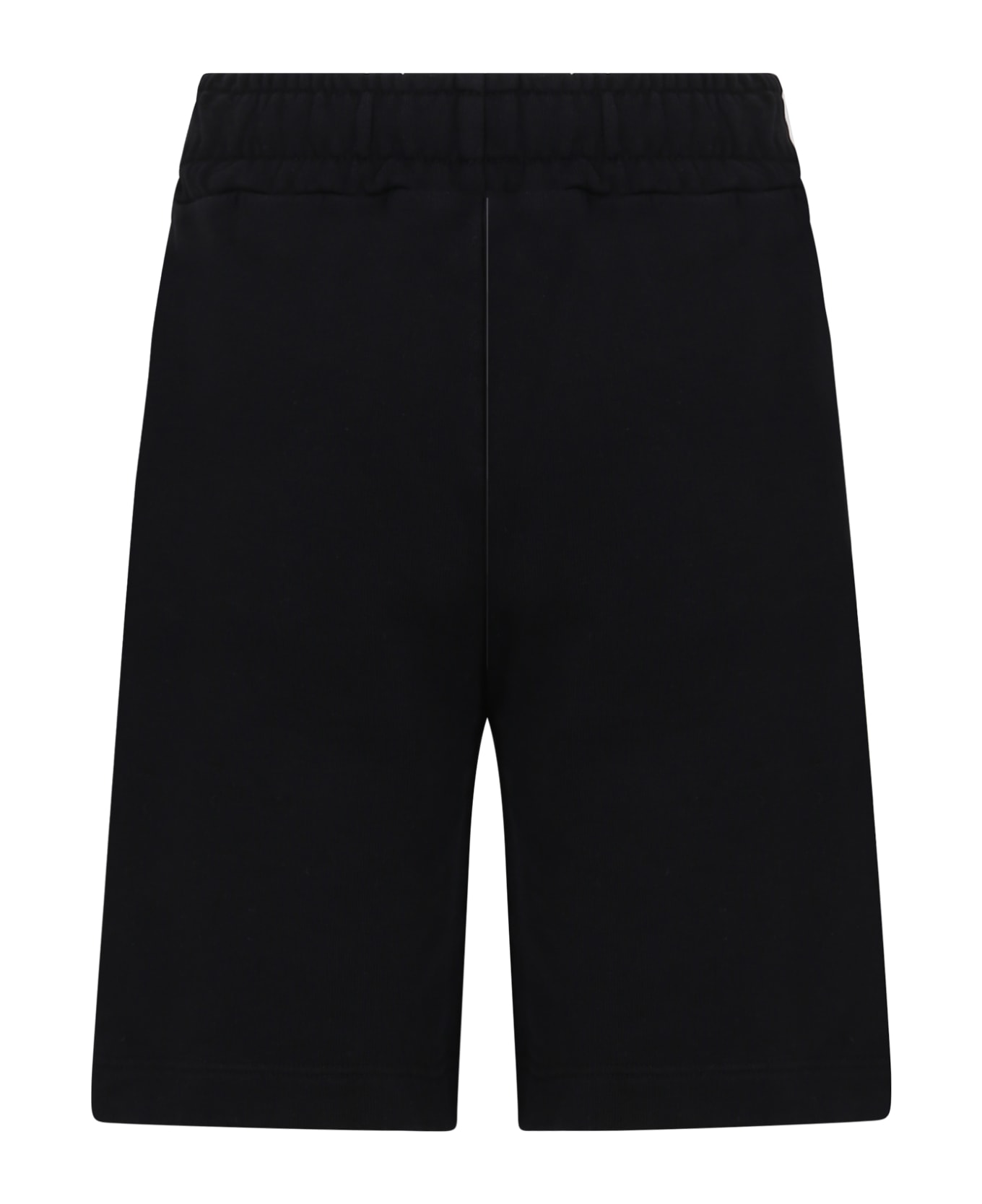Barrow Black Shorts For Boy With Logo - Black