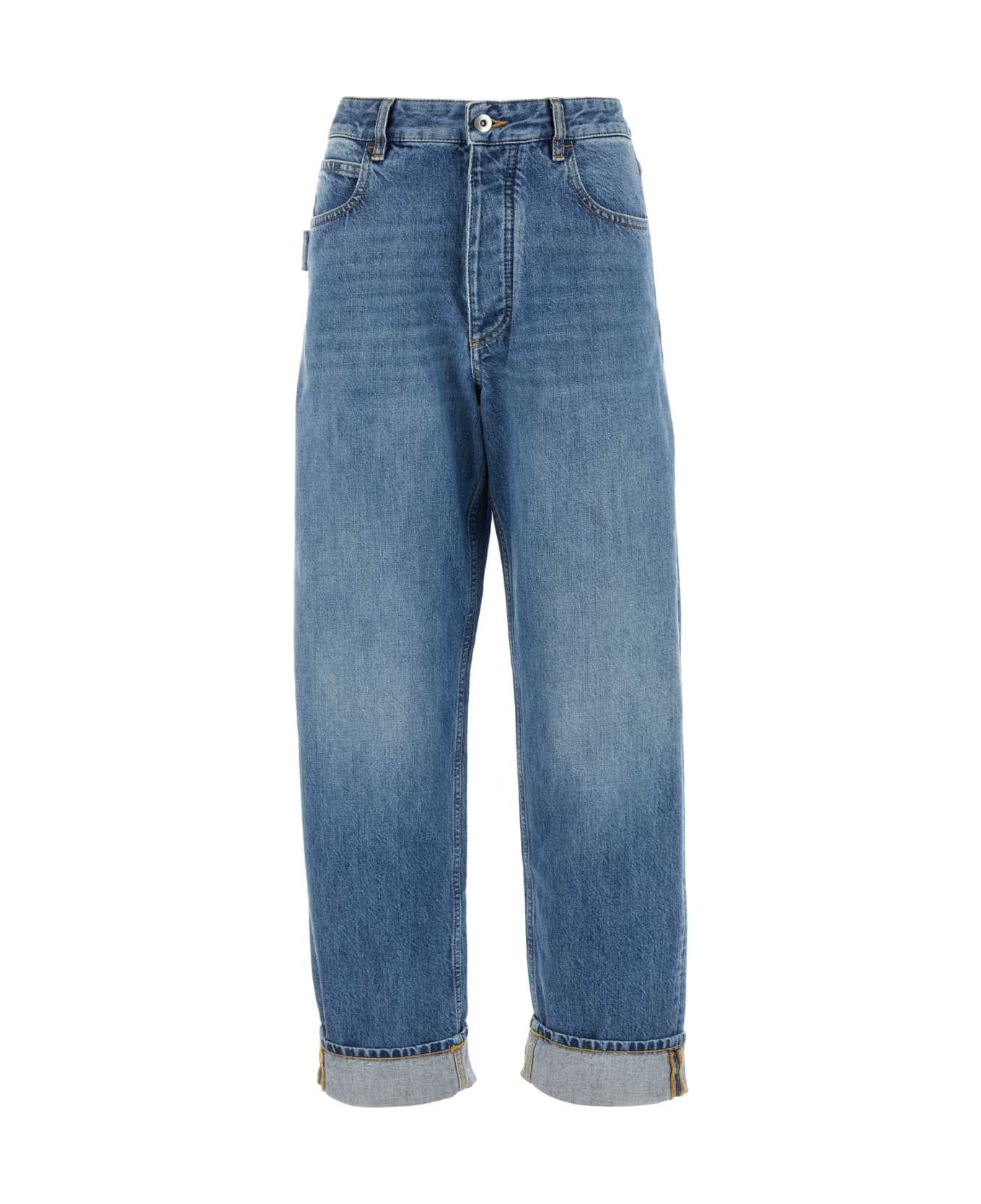 Bottega Veneta Denim Jeans - MIDBLUE