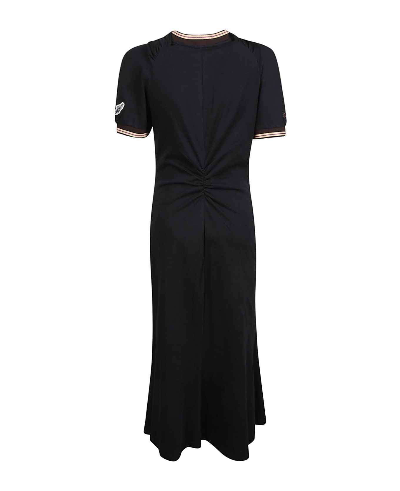 Wales Bonner Plain T-shirt Wing Dress - Black