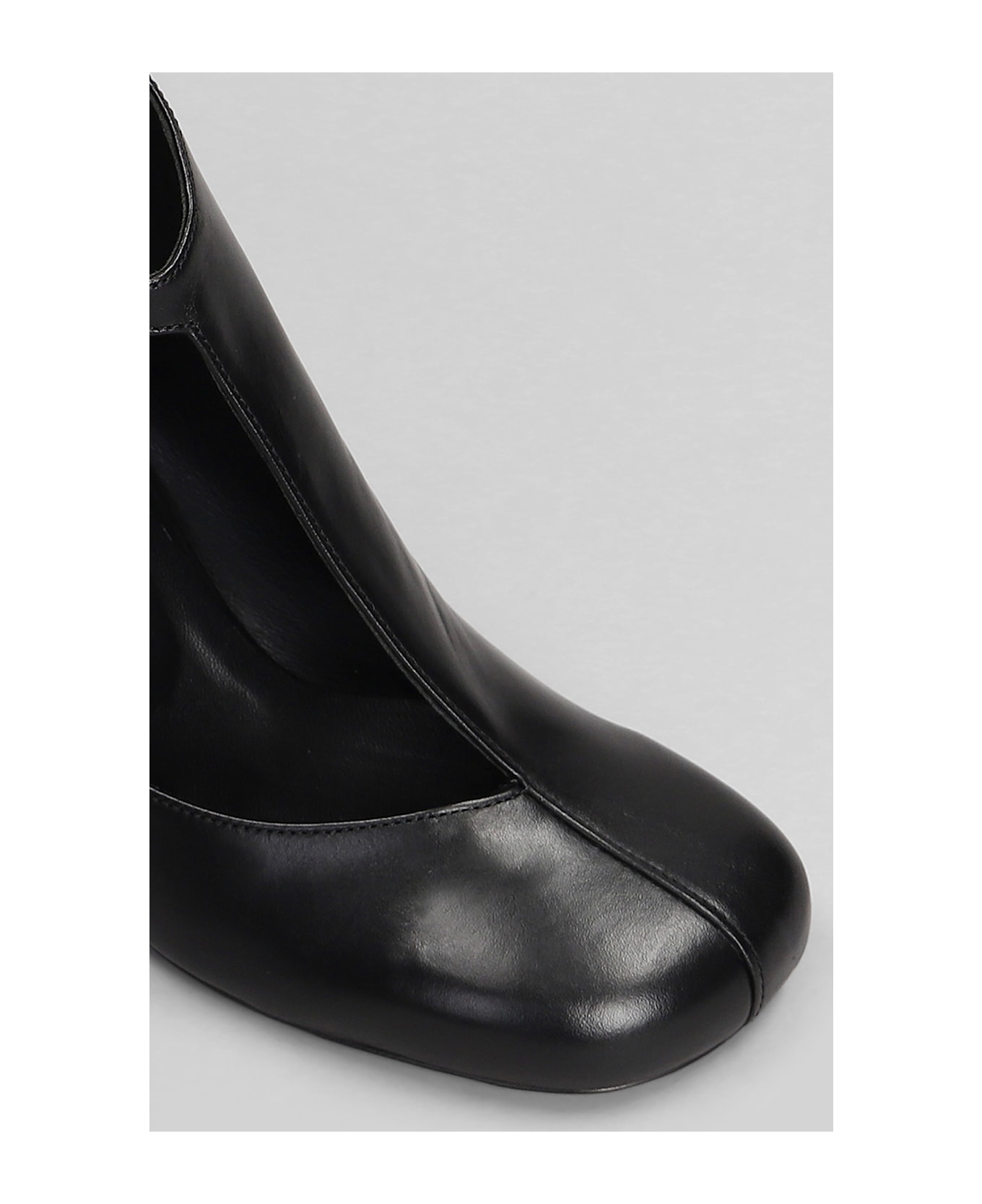 Lemaire High Heels Ankle Boots - Black