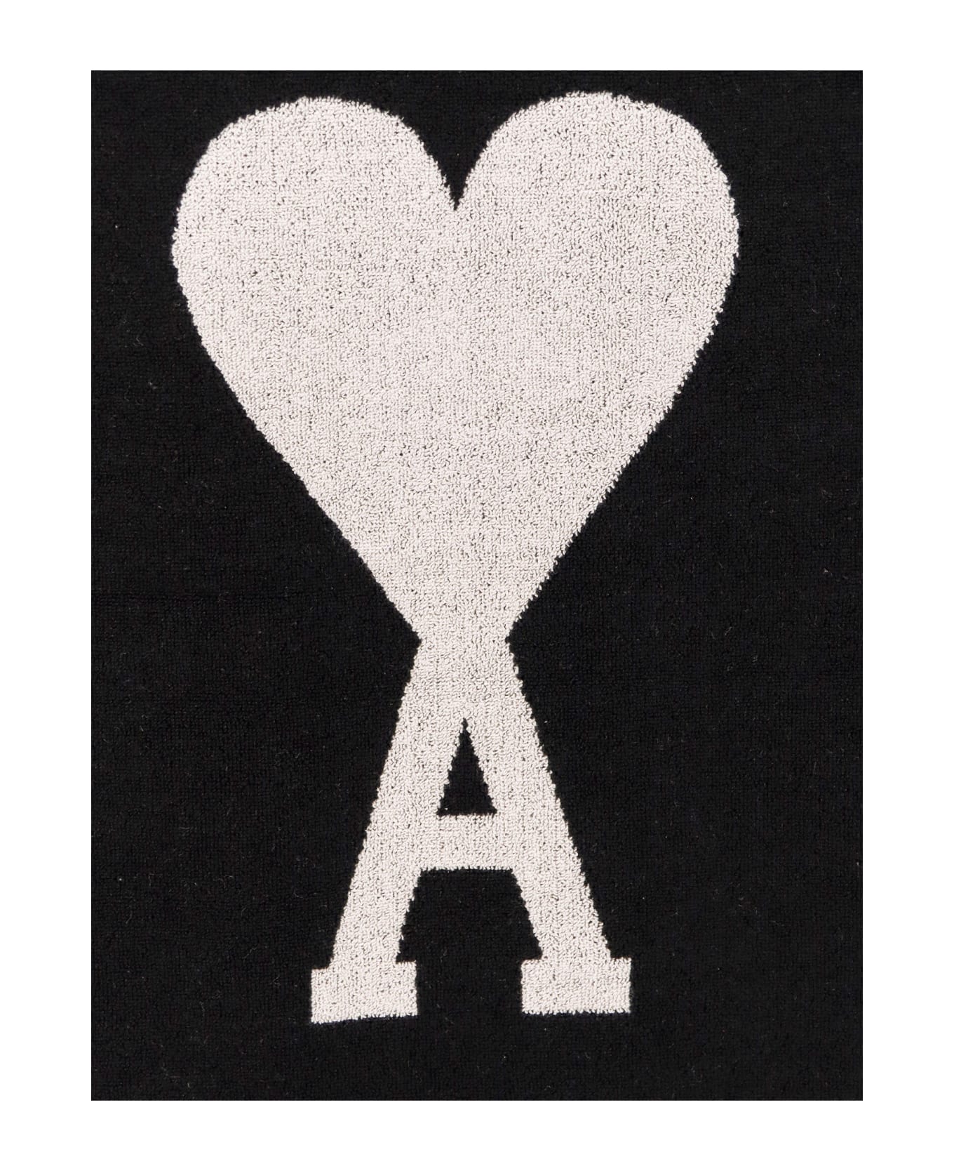 Ami Alexandre Mattiussi Beach Towel - Chalk Black