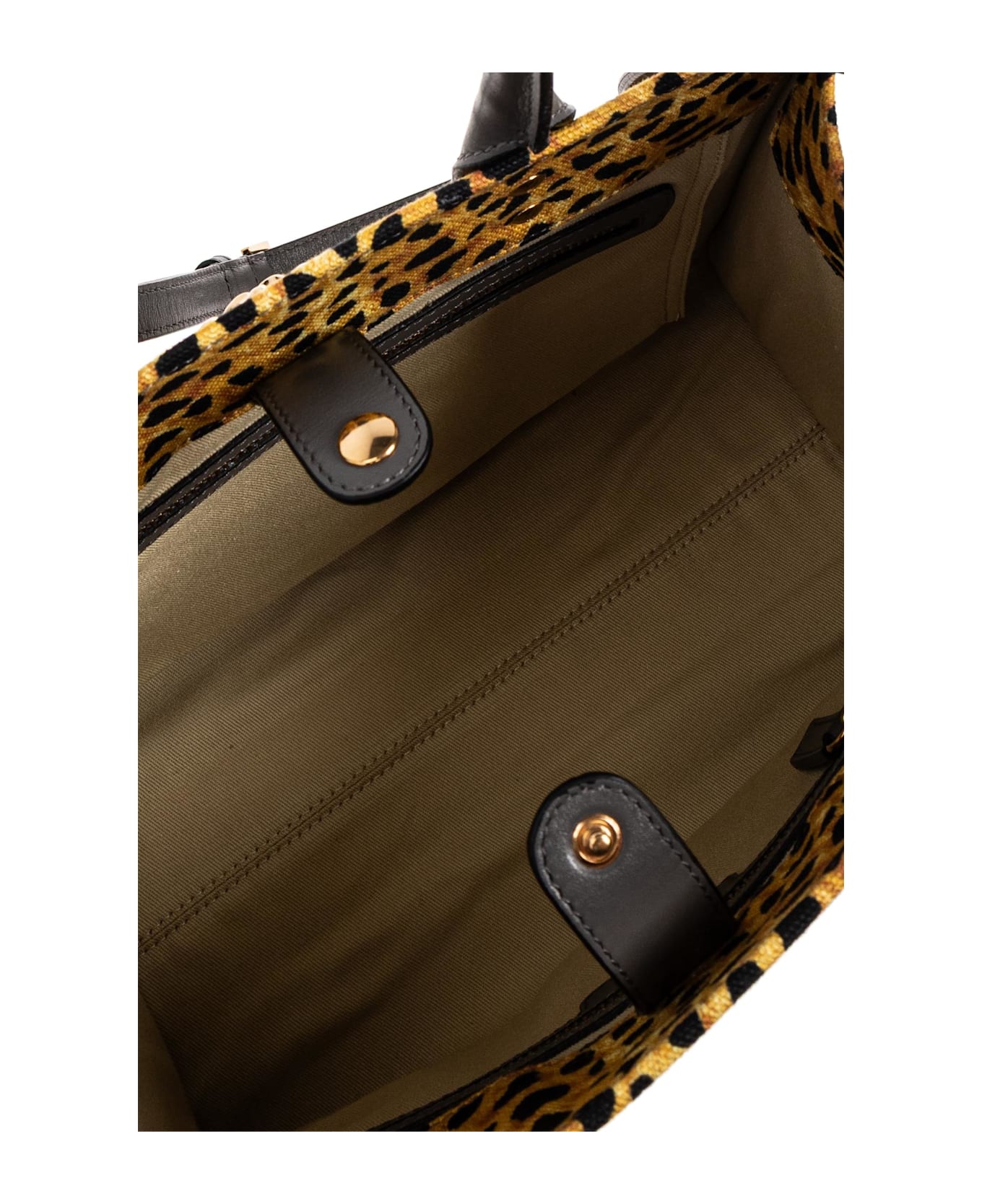 Versace Handbag `la Medusa Small
 - GOLD/GREY