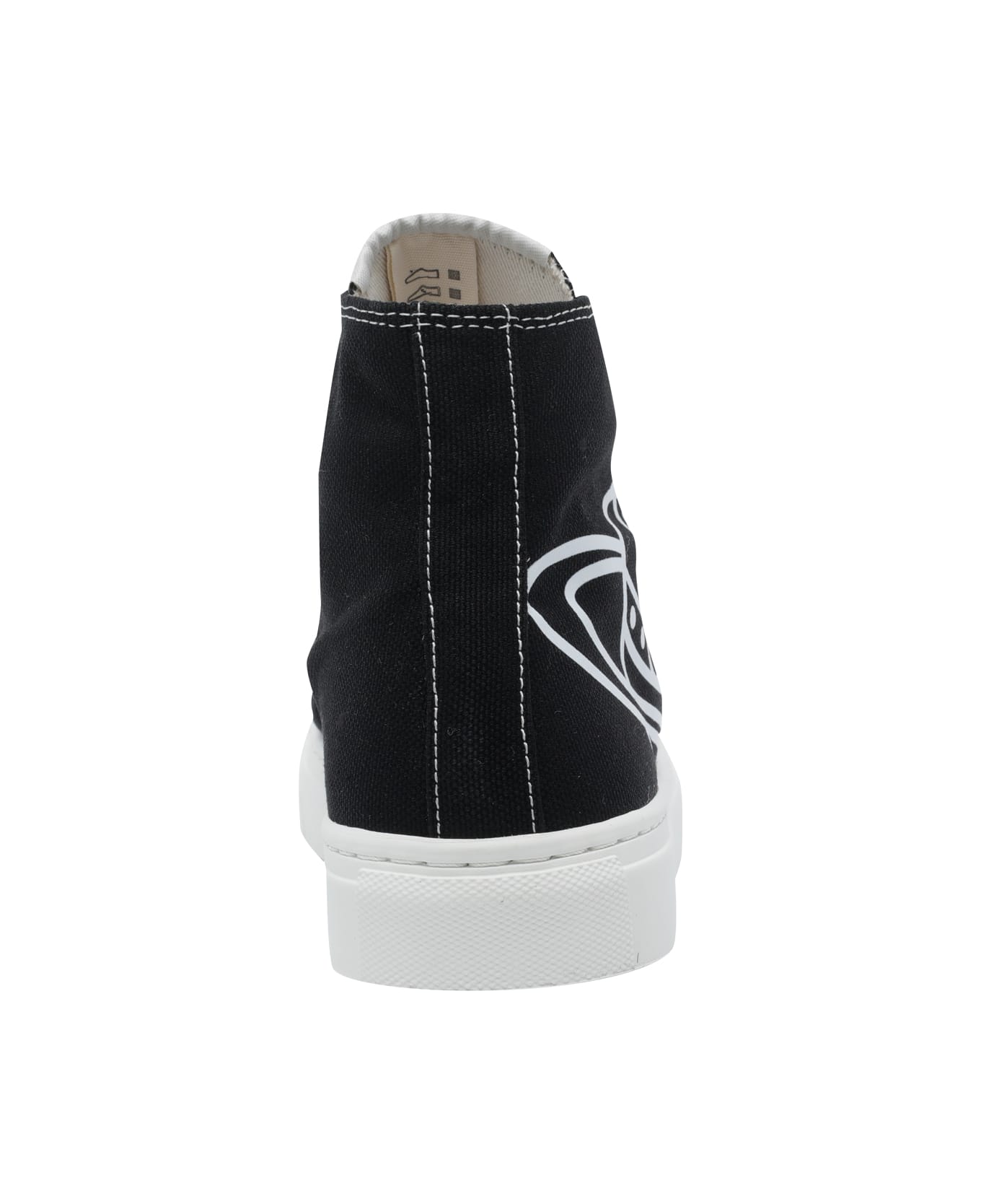 Vivienne Westwood Plimsoll High Top Sneakers - Black