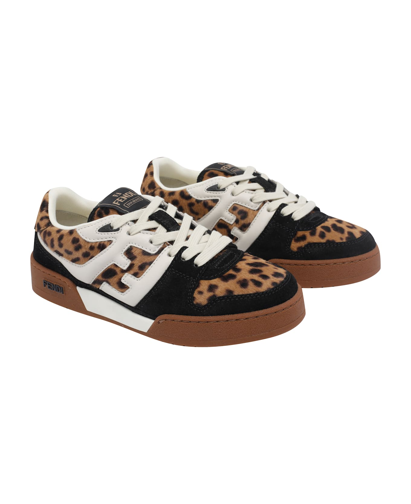Fendi Match Sneakers - Black