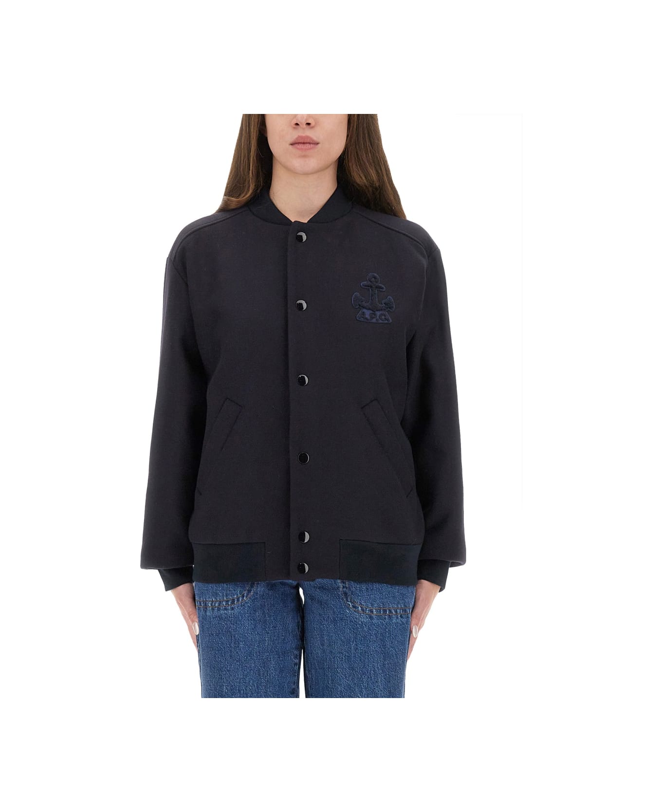 A.P.C. "micky" Jacket - BLUE