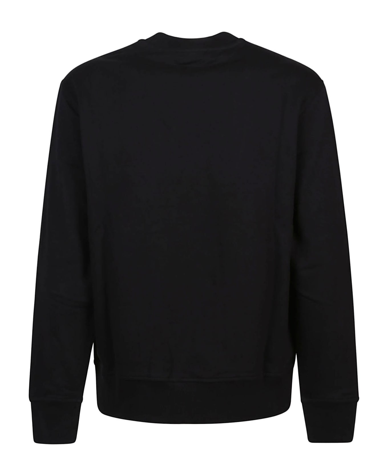 Versace Jeans Couture Magazine Logo Sweatshirt - Black フリース